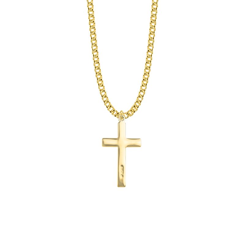 Cross Necklace-Gold