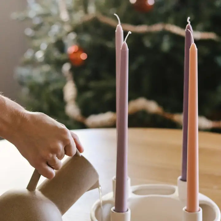 Ceramic Advent Wreath