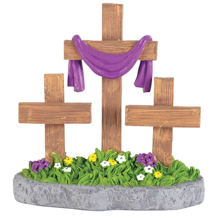3 Cross Tabletop Figurine