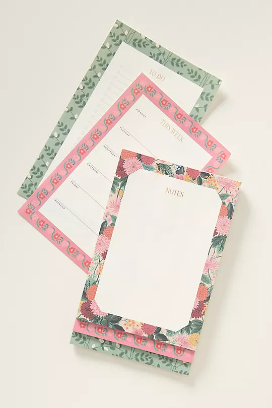 Dahlia Tiered Notepad