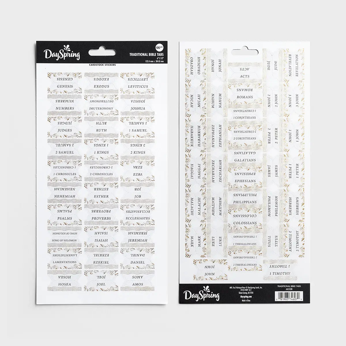 Traditional Bible Tabs