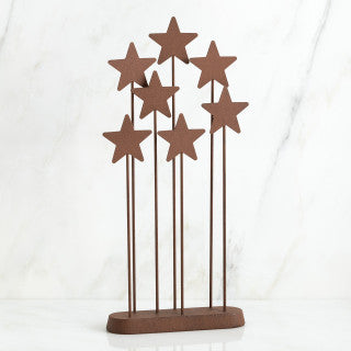 Metal star backdrop