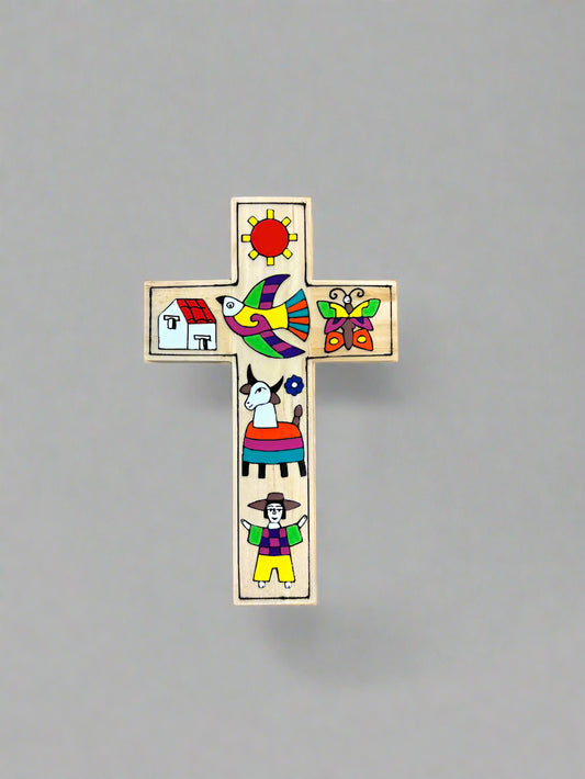 Hand painted cross