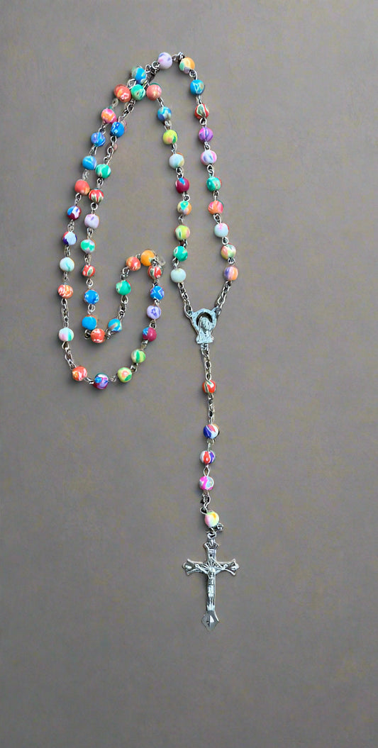 Rosary Multi color