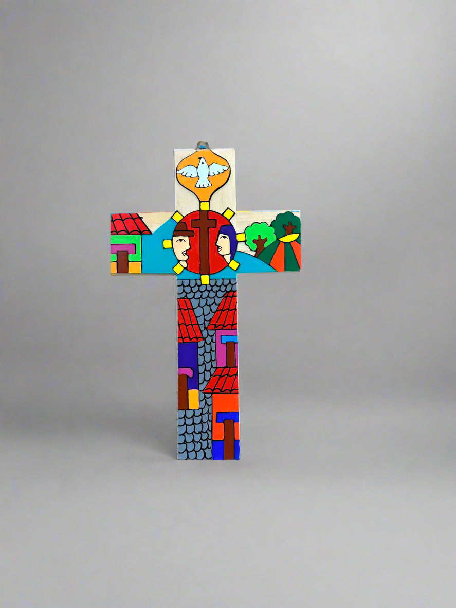 Hand painted cross