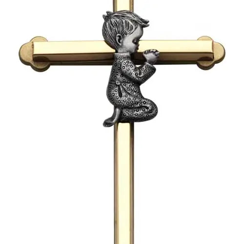 Praying Boy Wall Cross