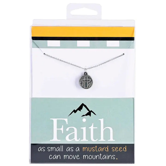 Mustard Seed Cross 18in Chain