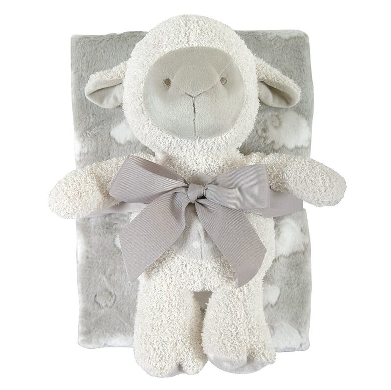 Blanket Toy Set - Gray Lamb