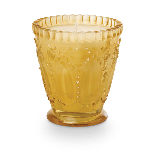 Golden Moonlight Tried & True Pressed Glass