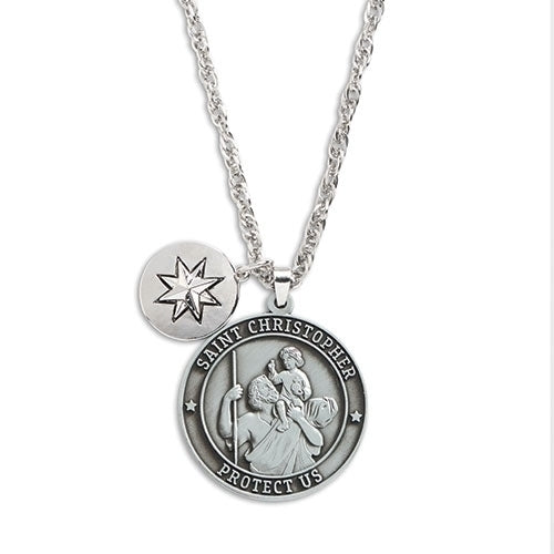 St Christopher Car Charm