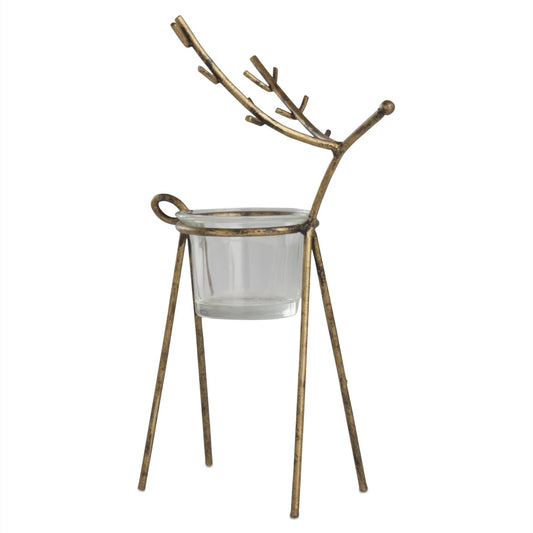 Reindeer Medium Tealight Holder