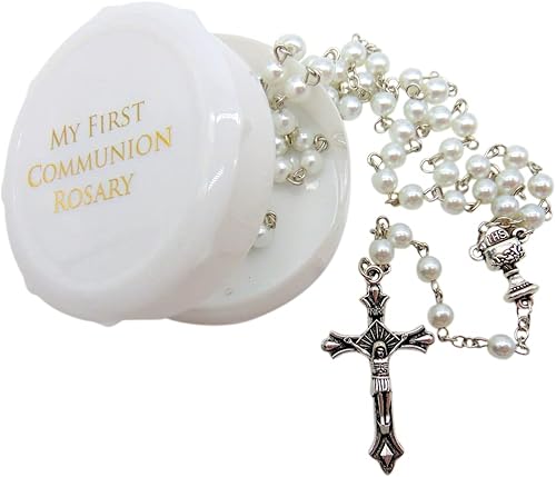 My First Communion Rosary & case