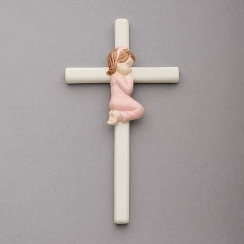 Praying Girl Cross