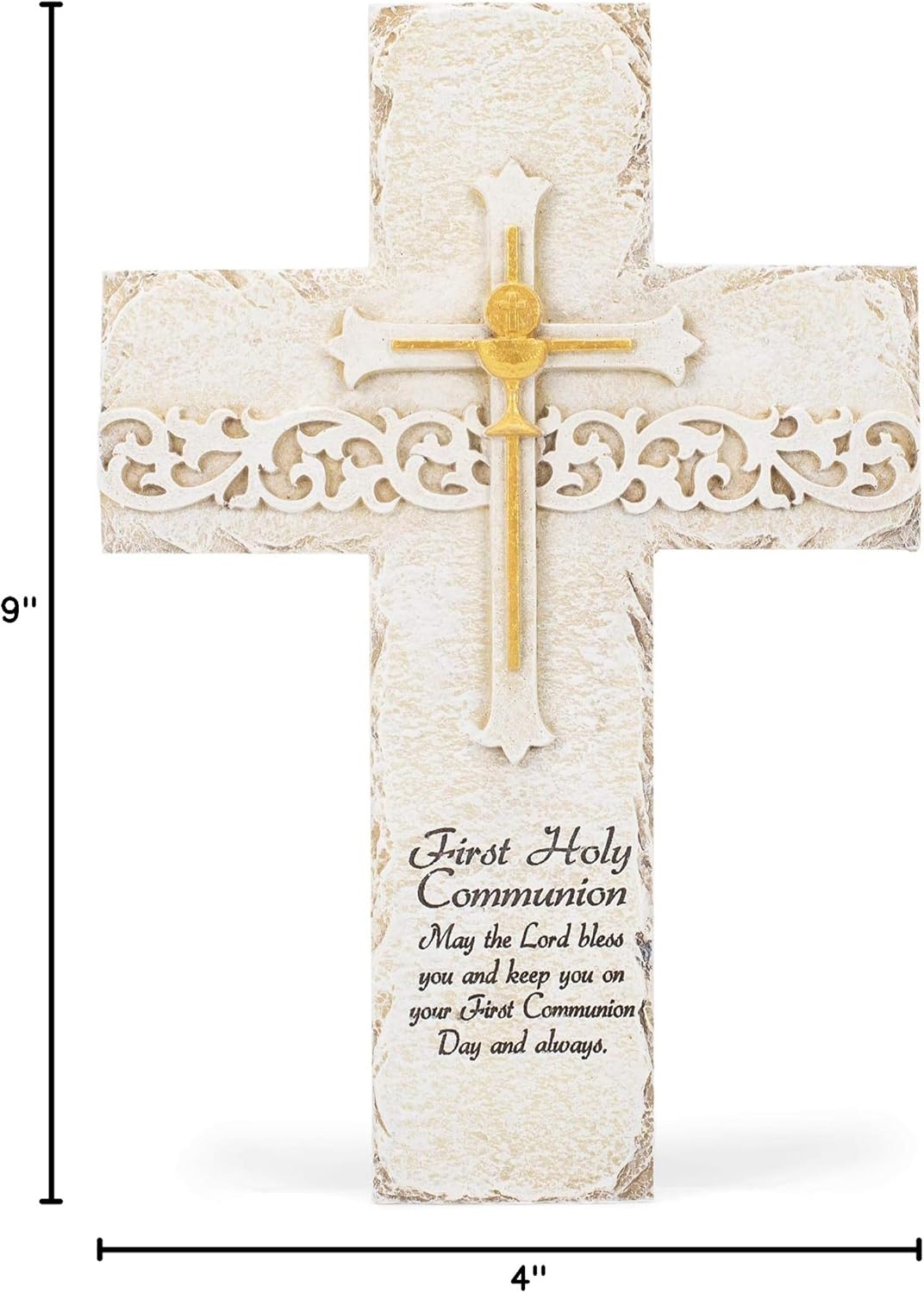 First Communion Wall Cross 9.25-inch