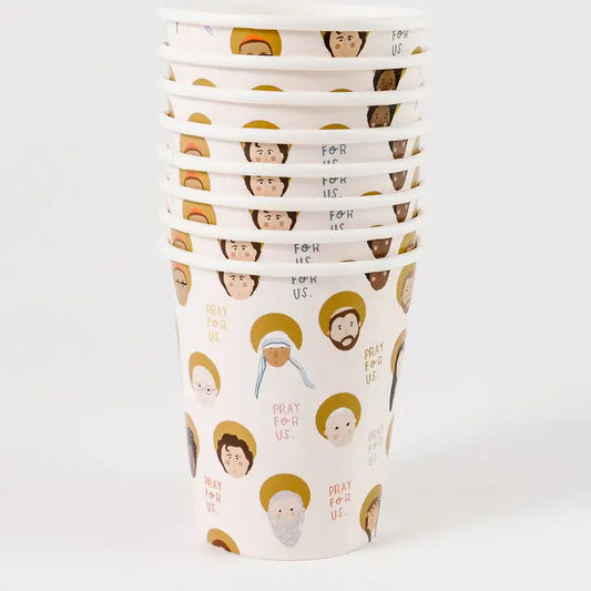 Saints drinking cup