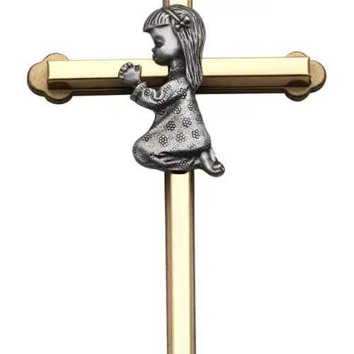 Praying Girl Wall Cross