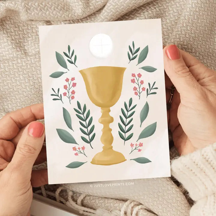 Eucharist Greeting Card