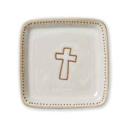 Cross Trinket Dish