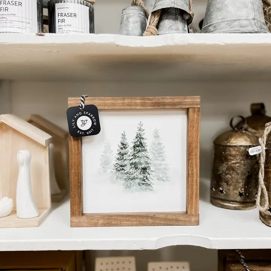 Winter Tree Watercolor