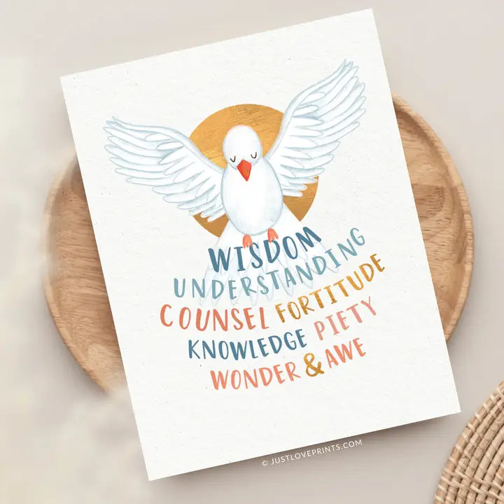 Gifts of the Holy Spirit Greeting Card