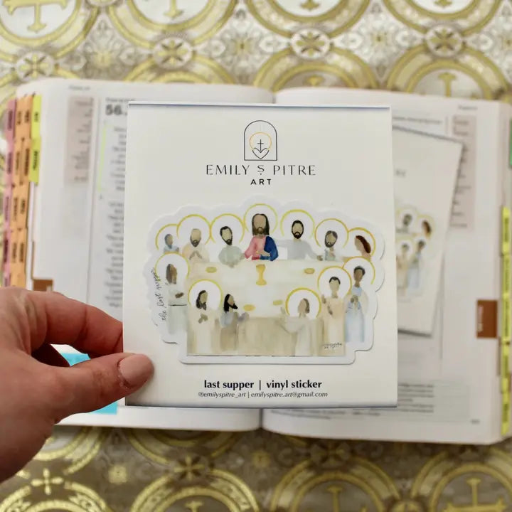 Last Supper Sticker – Earthly Blessings