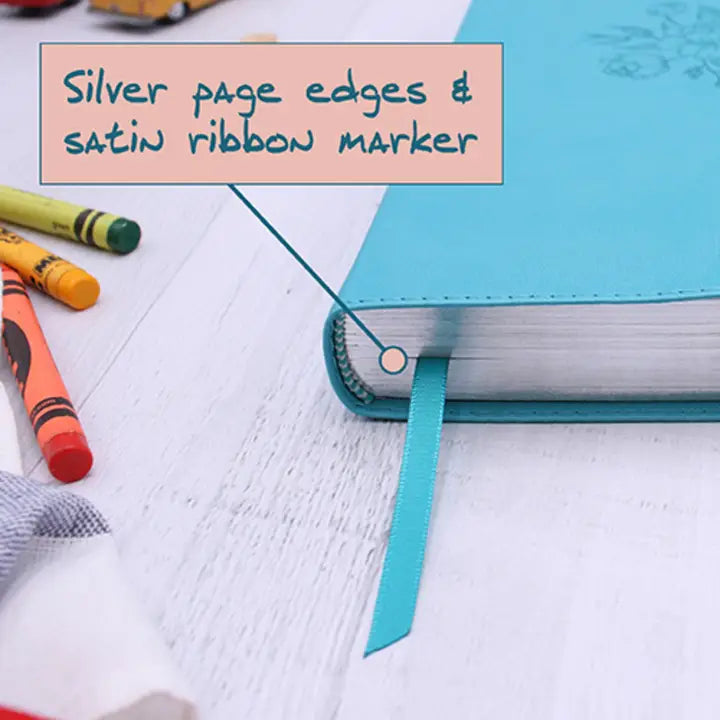 Niv the Busy Mom's Bible, Leathersoft, Teal