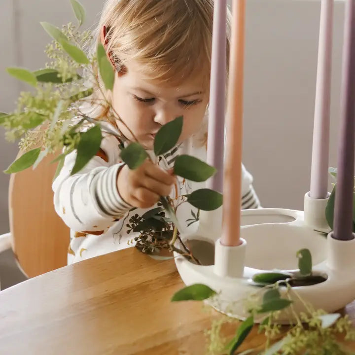 Ceramic Advent Wreath