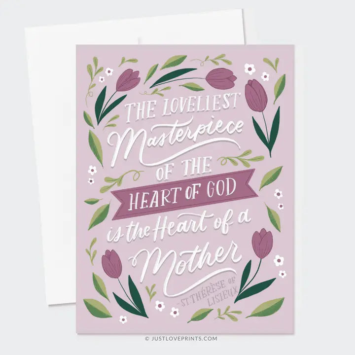 Heart of A Mother Greeting Card