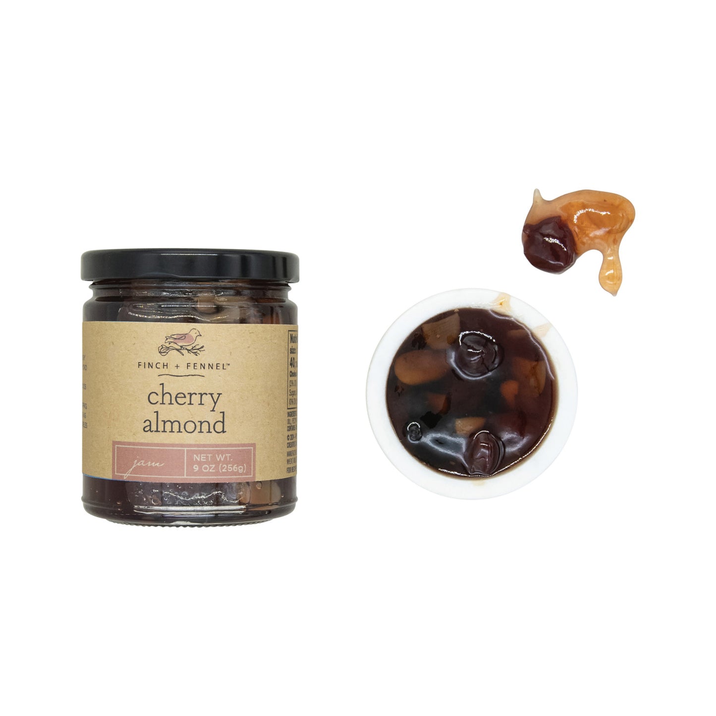 9 oz. Cherry Almond Jam