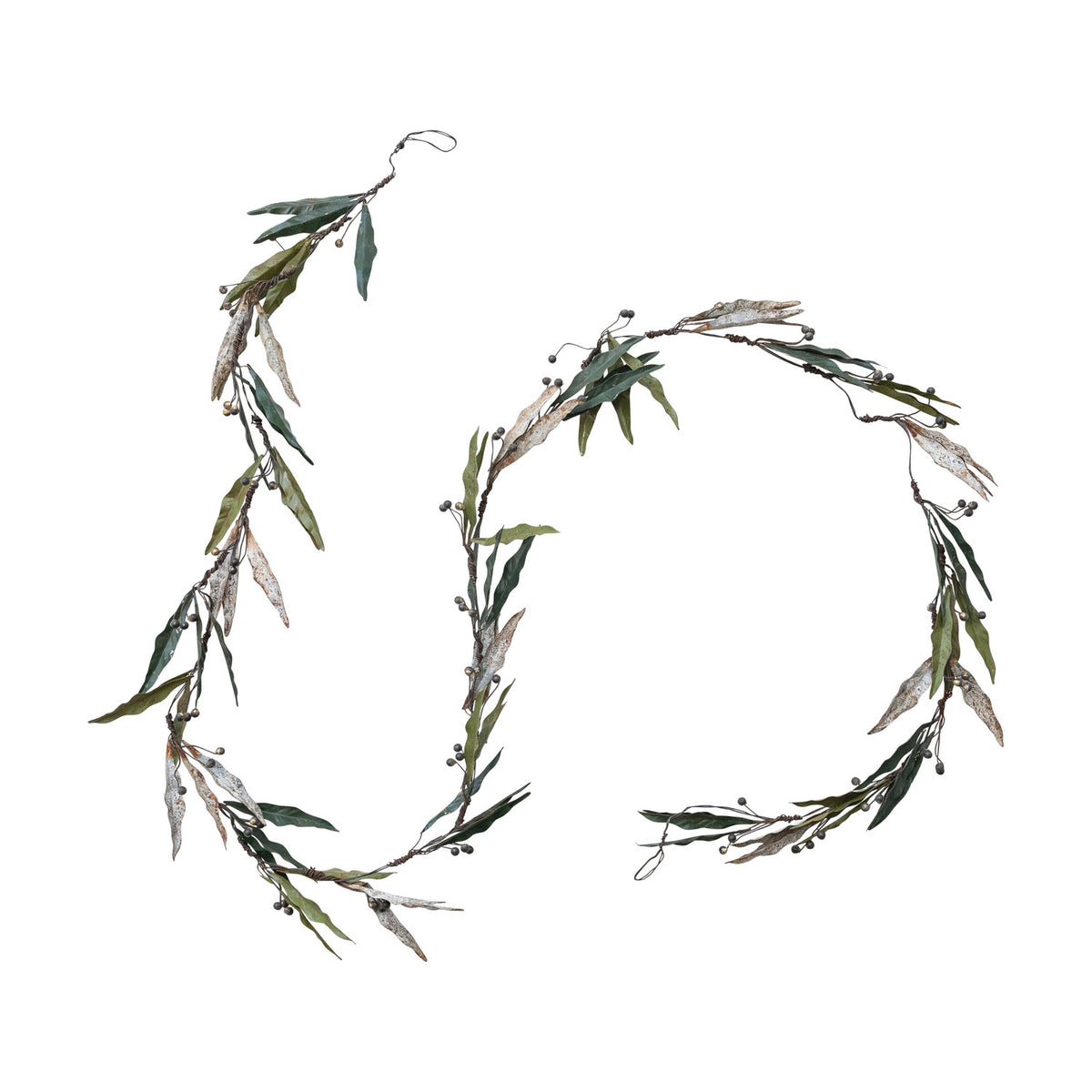 Hand-Painted Metal Vintage Reproduction Toleware Garland